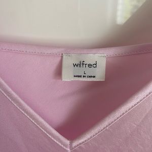 Wilfred Pale pink midi slip dress